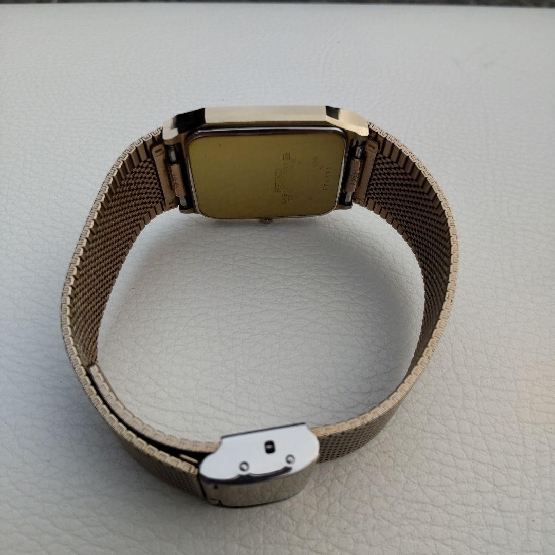 Seiko DOLCE Vintage Watch + Spare Band Used From Japan image 4
