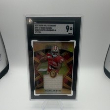 2019 Panini Gold Standard Deebo Samuel NMM-17 49ers SGC 9 /199