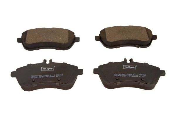 Original Maxgear Bremsbelagsatz Scheibenbremse 19-0615 FüR Mercedes-Benz-image