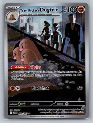 ME: Ascended Heroes - Team Rocket's Dugtrio - #239/217