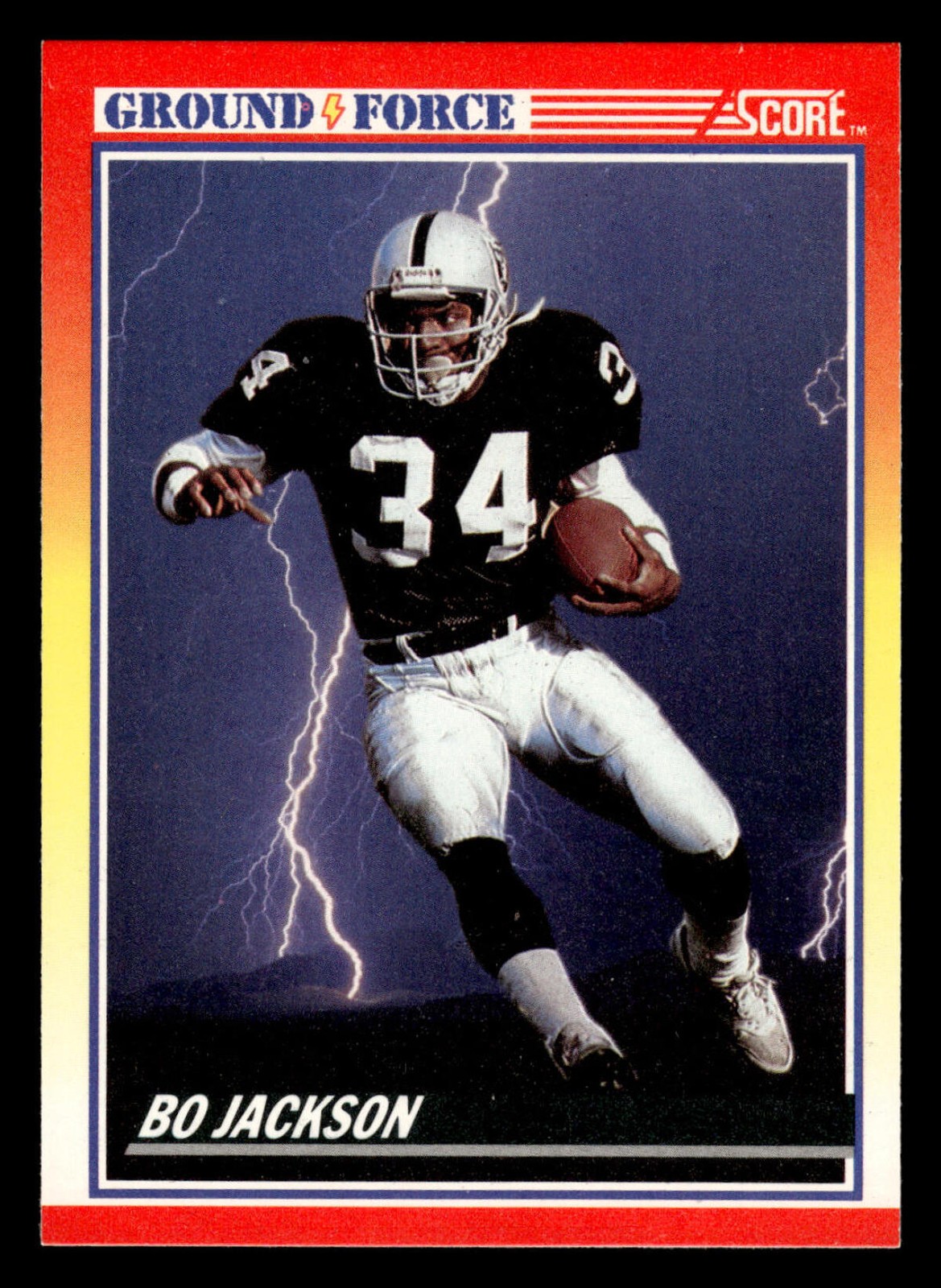 1990 SCORE #330 BO JACKSON NM