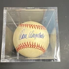 Don Drysdale Los Angeles Dodgers Signed Official NL Baseball w/ Display Case