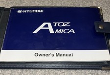 HYUNDAI Atoz & AMICA Handbook Owners Manual Pack 2001-2005 RefB457