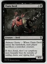 Chain Devil 120 CLB C Commander Legends: Battle for Baldur's Gate MTG