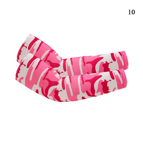 Sun UV Protection Hand Cover Cooling Sports Sleeve Arm Sleeves Cycling Fishing - Picture 7 of 25