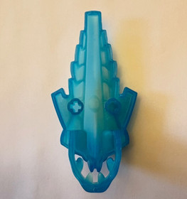 Lego Bionicle Kanohi Mask Barraki Takadox 8916 Exclusive Rare Retired Blue