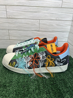 Adidas: Superearth x Sean Wotherspoon Superstar Shoe, Men s Size 13, GX3823 (S3)