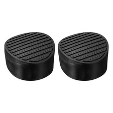 Ladder Non Slip Feet Mat 94mm ID 2Pcs , Rubber Round Step Ladder Foot