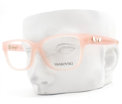 Swarovski Eyeglasses SK 2007F 1025 Glasses Milky Opal Pink 55mm No Case 