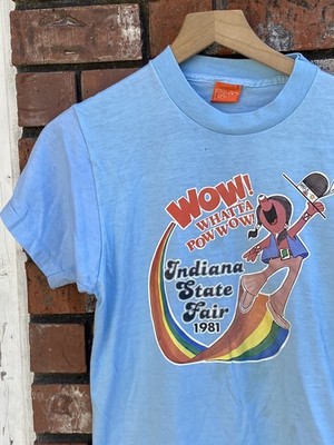 80s Native American Obscure pow wow Single Stitch Shirt Size Xs/sm screen stars 