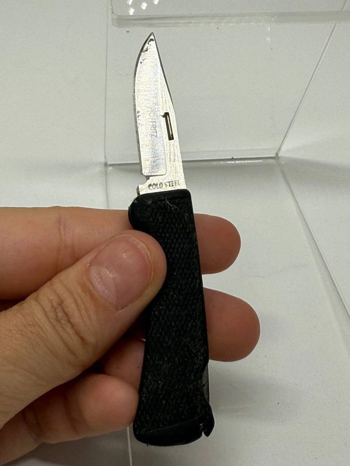 Vintage Pocket Knife Cold Steel Micro Shinobu Japan - Image 3 of 4