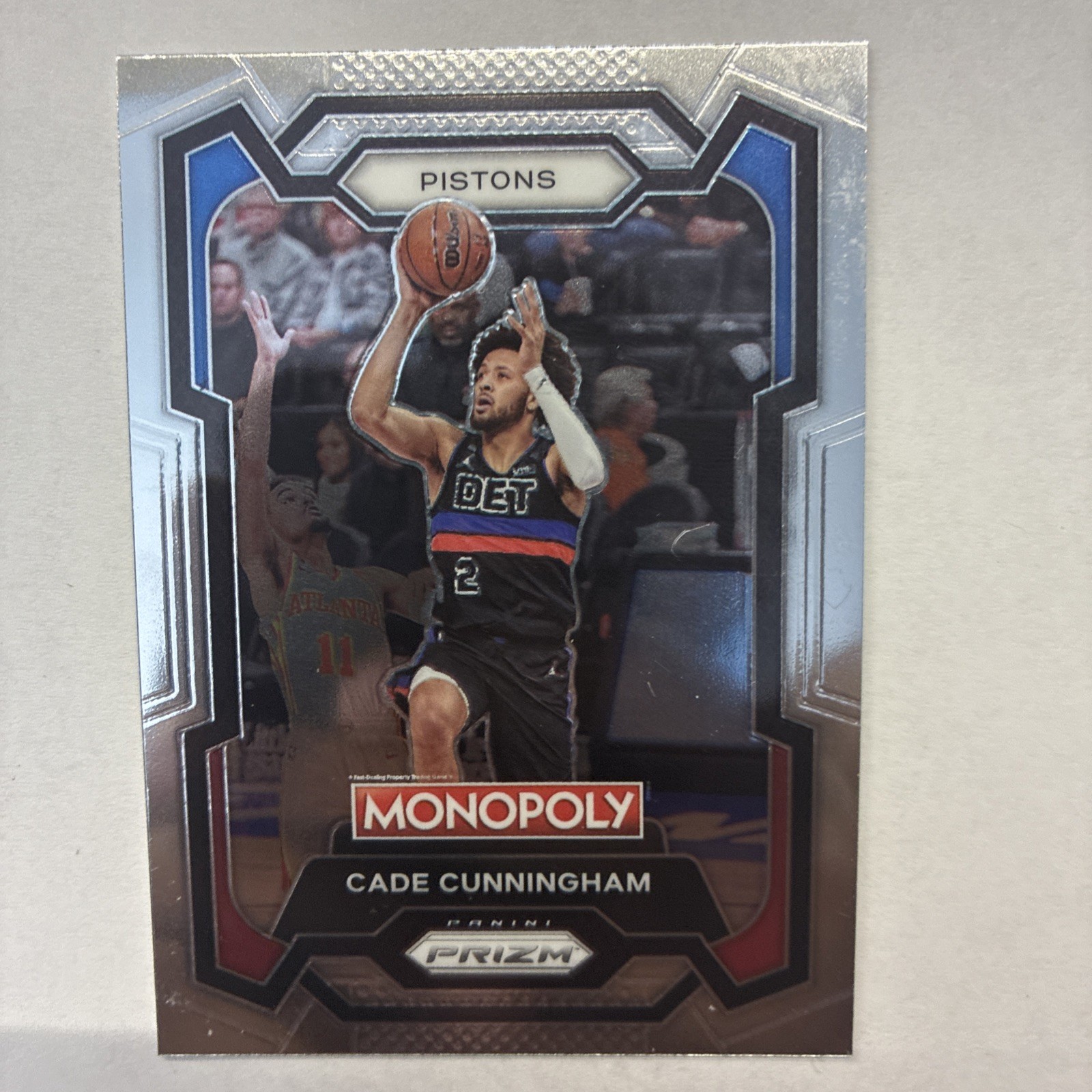 2023-24 Panini Prizm Monopoly - Cade Cunningham #25 Silver Prizm