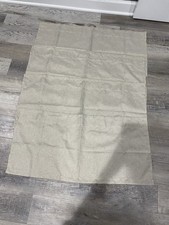 Set Of 4 Brand New Window Valances/Curtains. Each Is 16 X 34 . Beige Linen