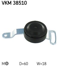 SKF Riemenspanner Keilrippenriemen VKM 38510 für SMART CITY ROADSTER FORTWO 450