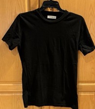 Ugmonk Men’s Black 100% Organic Cotton T-Shirt Made In USA Size Small