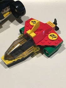 2008 Lego Batman 7885 Robin's Scuba Jet Attack of The Penguin Complete