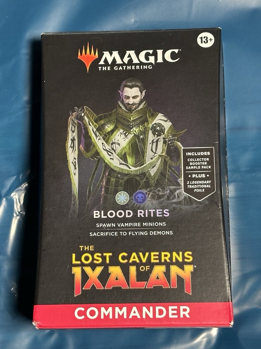 mtg blood rites commander deck The Lost Caverns of Ixalan Commander Deck