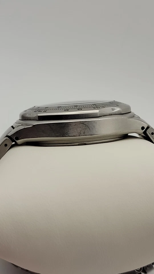 Citizen Quartz Eco-Drive World Time Skyhawk Chronograph Model C651 Solar Working - Image 4 of 4