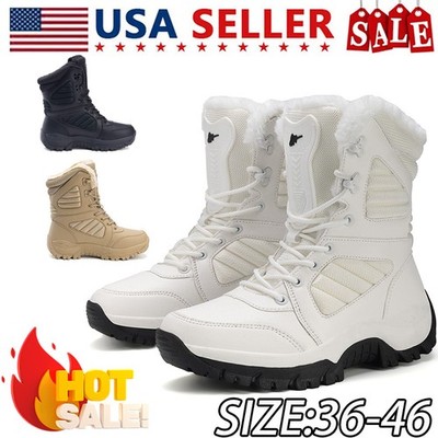 Men's and Women's Mid Length Snow Boots Are Anti Slip Cold Proof and Warm