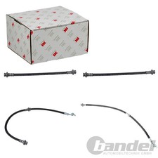 4xNK BREMSSCHLAUCH VORNE+HINTEN passend für NISSAN MICRA III C+C K12 NOTE E11