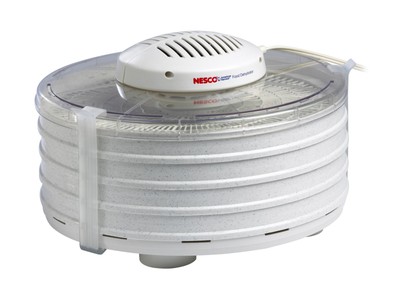 Food Dehydrator, 4 Trays, Speckled White