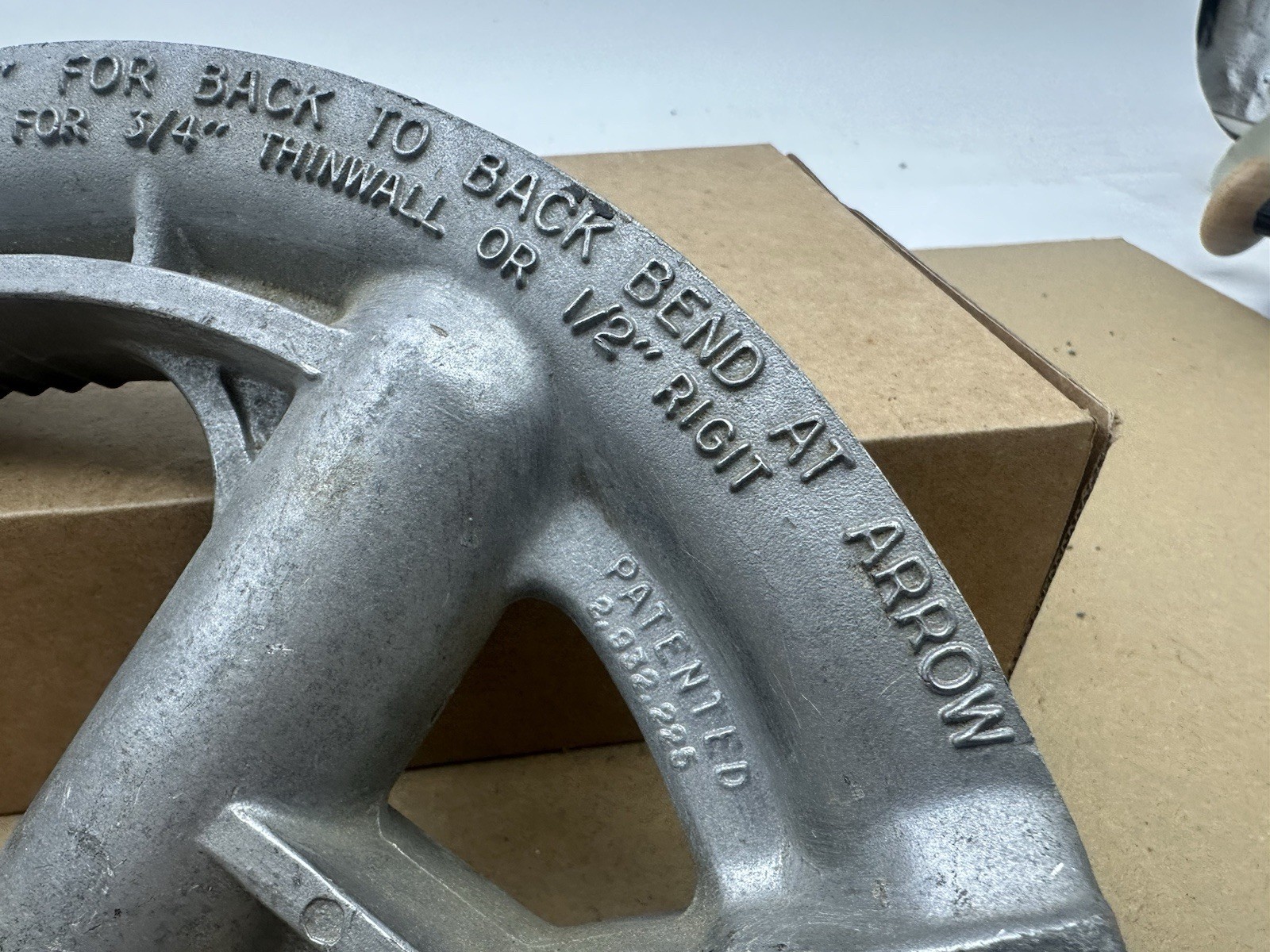 Gardner Bender EMT Conduit Bender 931B 3/4" Thin 1/2" Rigid USA Good Shape