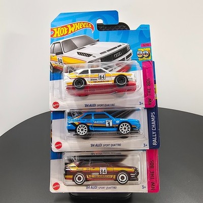 Hot Wheels 2022 2023 '84 Audi Sport Quattro - HW The 80s / Rally Champs NEU