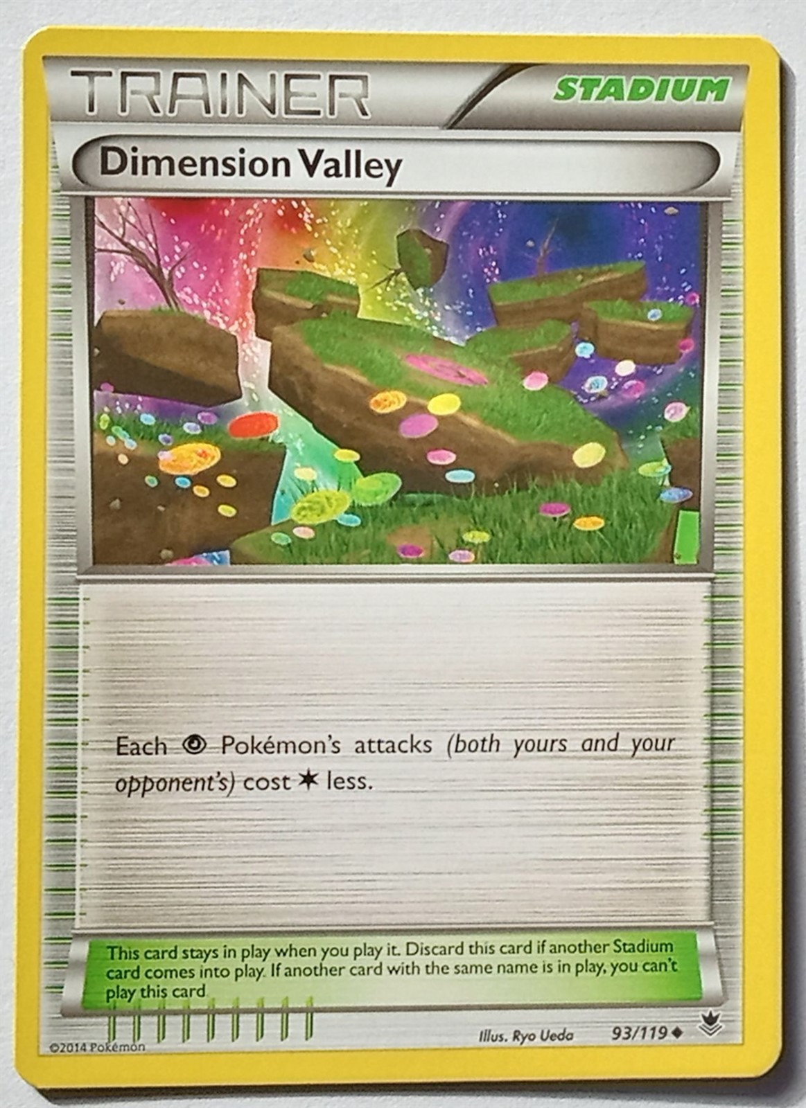 Pokemon - Dimension Valley - Phantom Forces 93/119 - Uncommon - NM