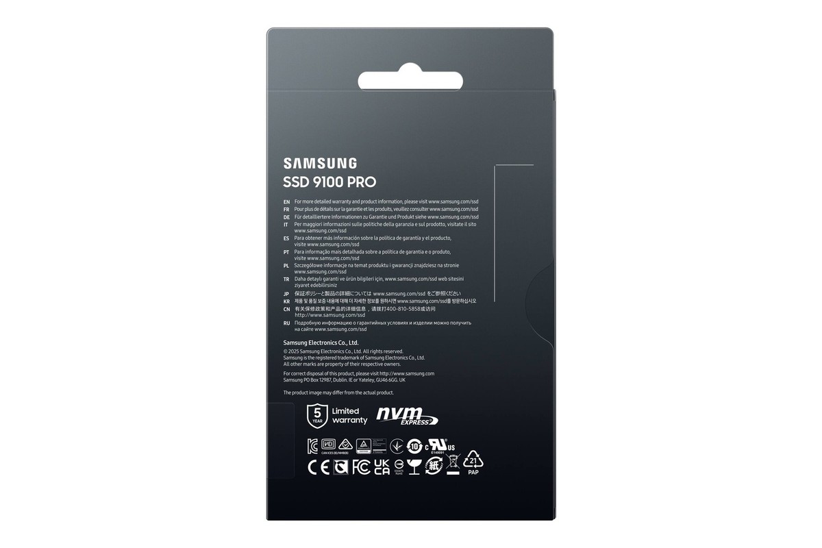 内蔵型SSD Samsung 9100 PRO 2TB SSD GEN5 Amazon.com: Samsung SSD 9100 PRO 2TB, PCIe 5.0x4 M.2 2280, Seq