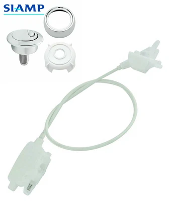 TAPS2TRAPS Siamp Optima 50 Replacement Cable 34495300 + D/F Chrome/Brass/Matt Black Button