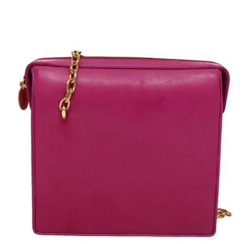 Sac à bandoulière Dior en cuir rose authentique