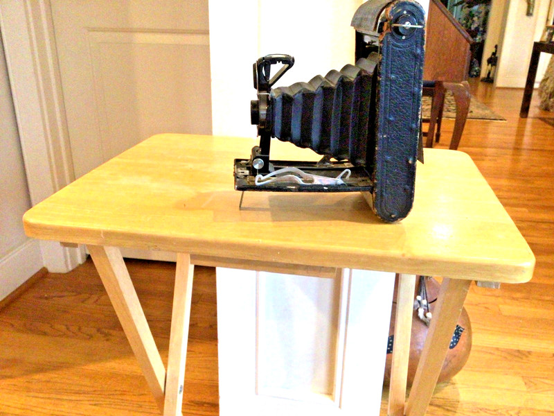 Rare Vtg  1900’s AUTOGRAPHIC No.A 116 Folding Camera  Parts or Display Only (B)