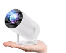 ARTSEA Mini Projector with WIFI and Bluetooth - Portable Projector 4K 1080P S...