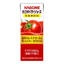 Kagome, 100 Tomato Juice without Salt, 200ml, Japanese, Drink