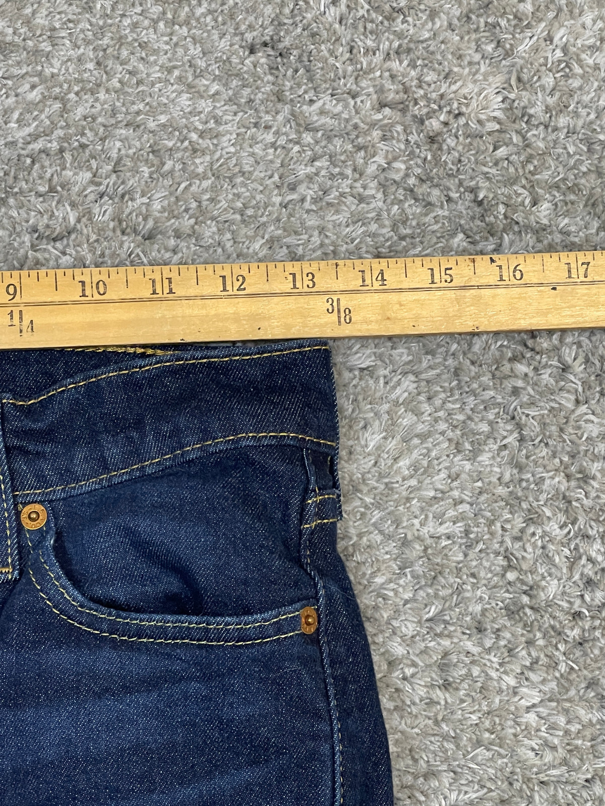 Levis 511 Mens Jeans Size 28x30 Slim Fit Straight Leg Blue Dark Wash