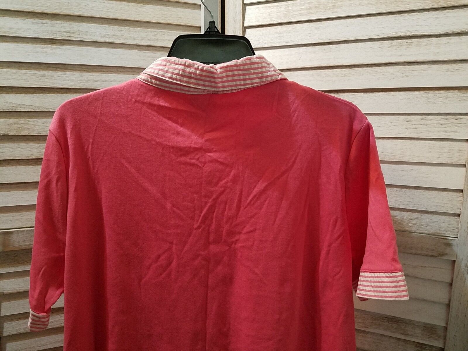 Southern Lady Blouse Size 1X Womens Pink Stripes … - image 11