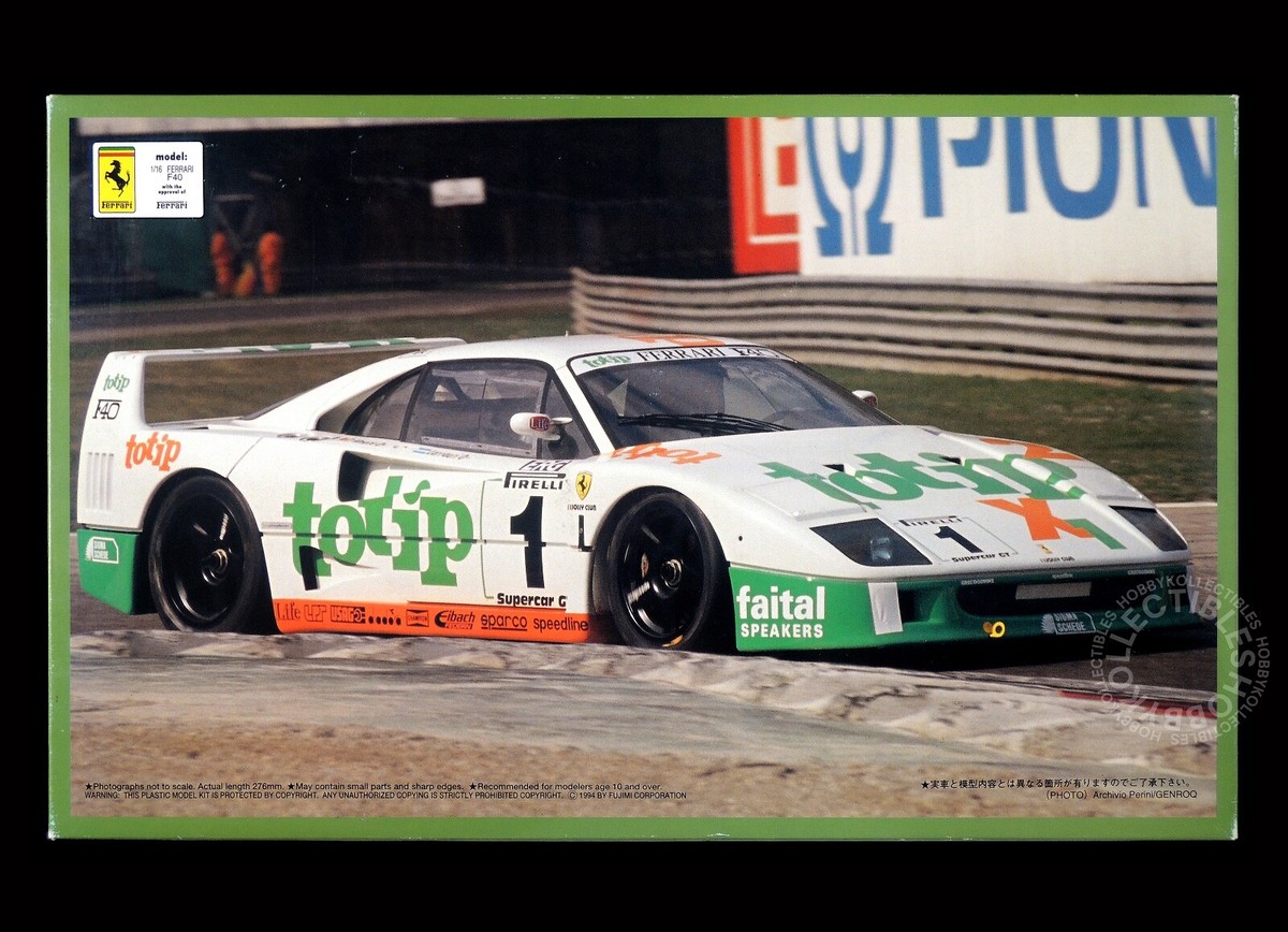 フジミ　1/16 フェラーリF40 totip フジミ1/16 FERRARI F40「Totip」