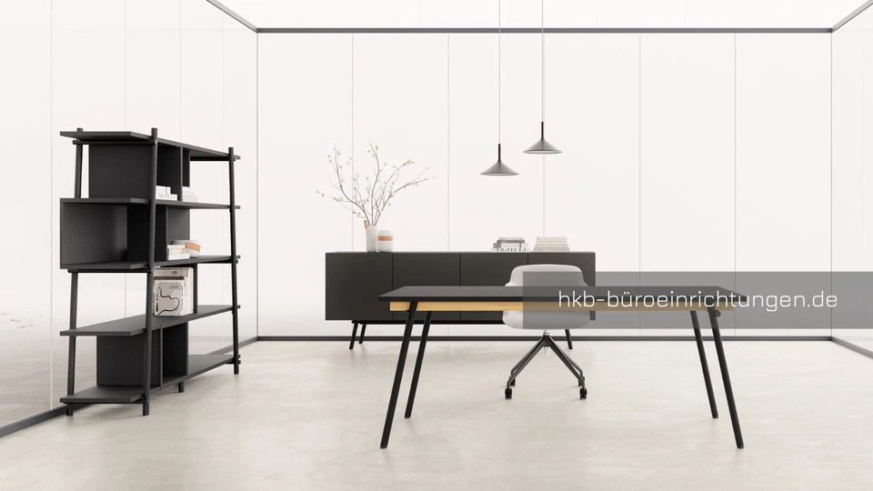 DESIGN-Chefschreibtisch - Schreibtisch 200x100 cm - Büromöbel Tokyo Office