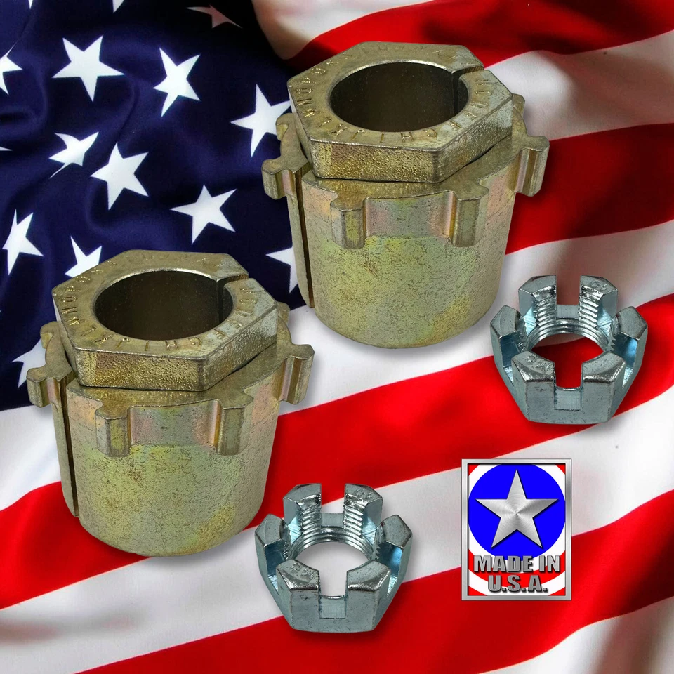 Extreme Camber Caster Alignment Bushing Set Pair 1980-1996 F150 Bronco 4x4 USA - Image 4 of 4
