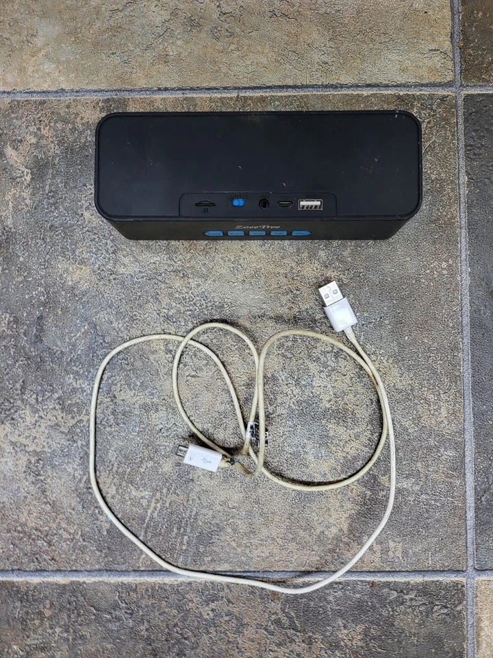 Sistema de altavoces inalámbricos ZoeeTree S1 - negro/azul Foto 3 de 4