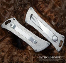 Titanium Alloy Utility Knife Outdoor Portable EDC Knife Push-pull Paper Cutter