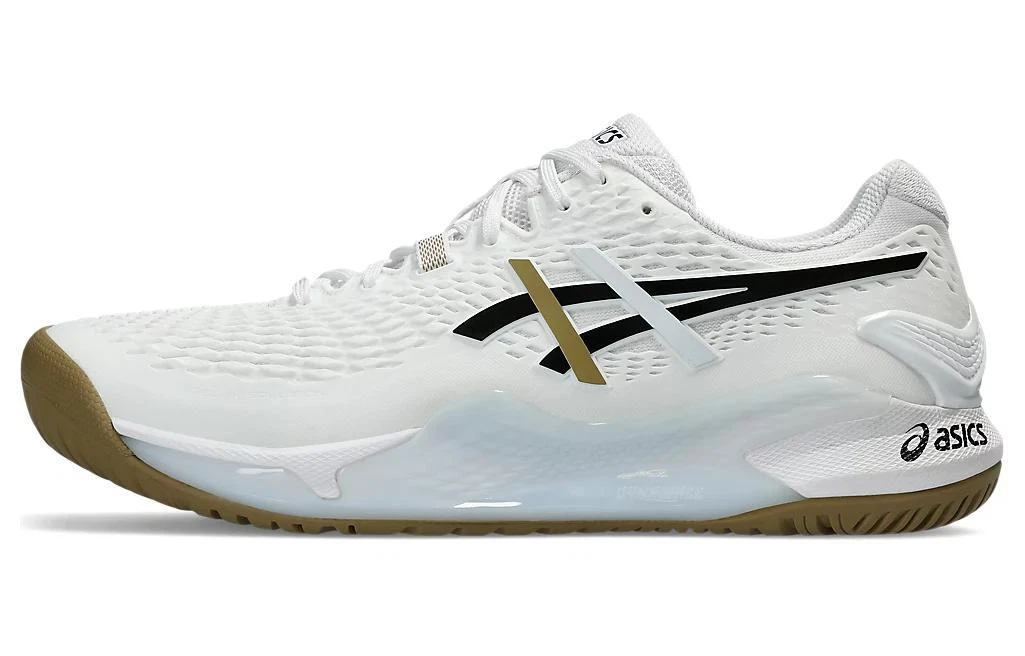 ASICS Gel Resolution 9 White Black for Sale | Authenticity