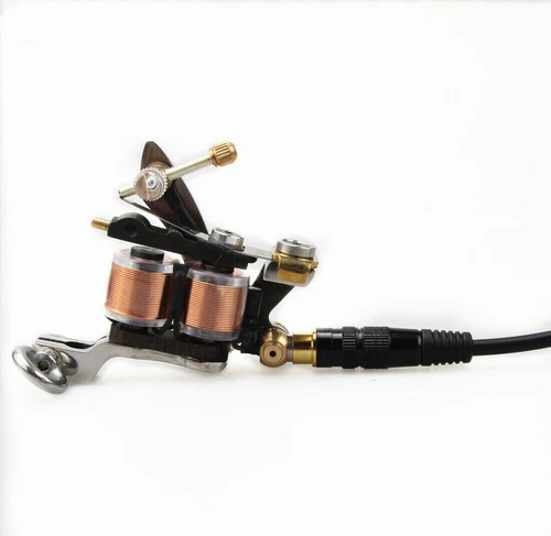 2pcs RCA Adapter Plug for Coil Tattoo Machine fit Tattoo Clip Cords Power Supply image 4