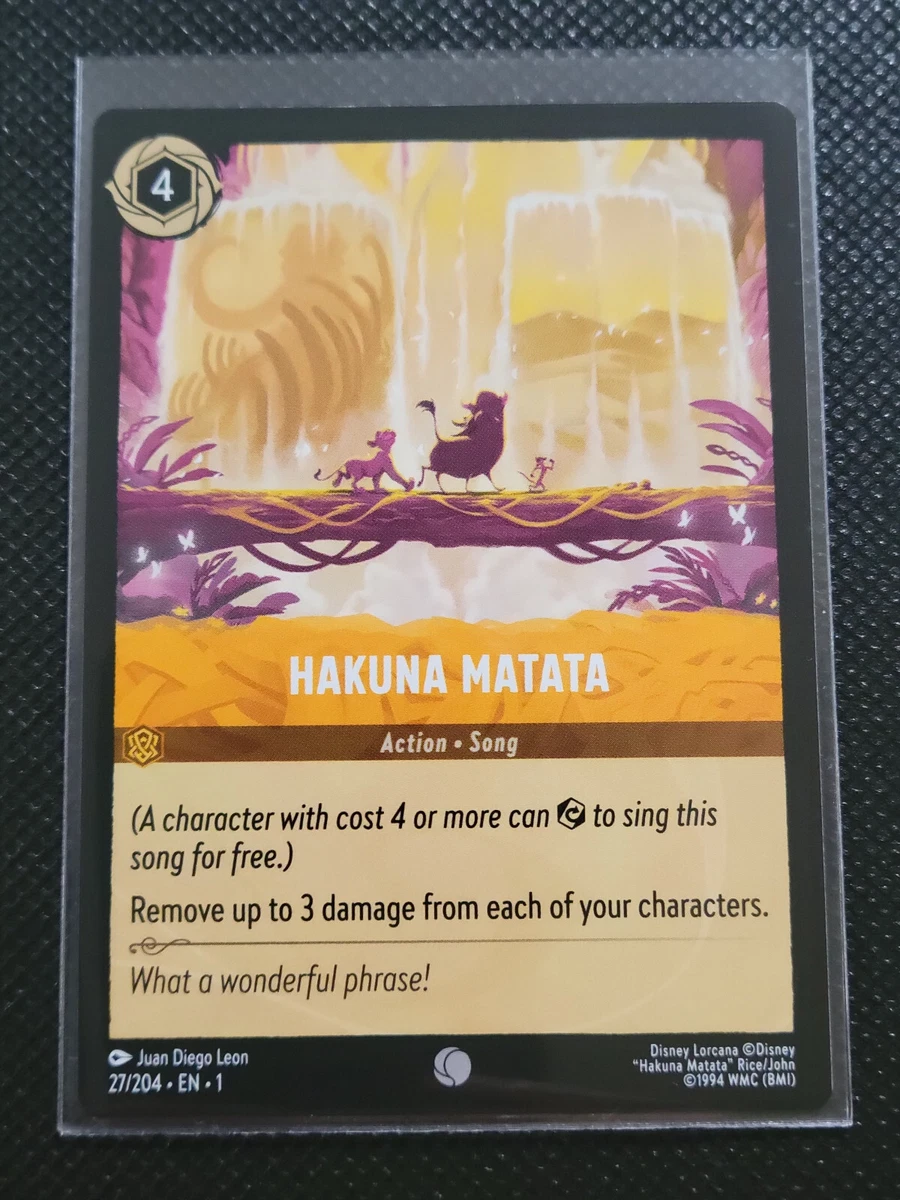 Hakuna Matata 27/204 The First Chapter for sale | eBay