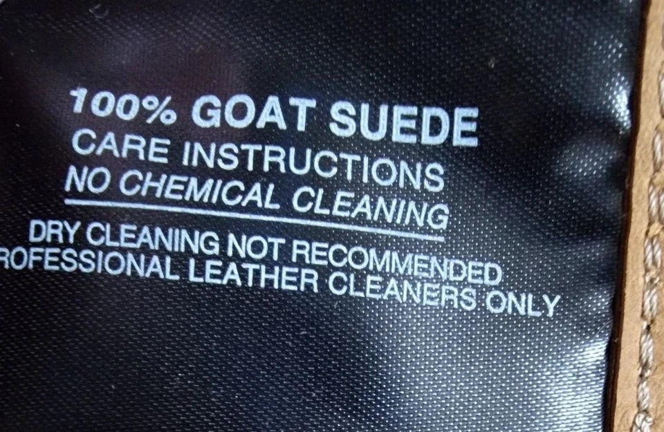 Mens Shirt Jacket Coat Size XL X Large Brown Goat Suede - Image 3 of 4