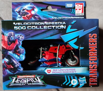 Transformers  Legacy Velocitron Deluxe G2 Universe Road Rocket Neu & Ovp