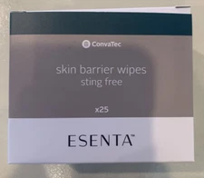 CONVATEC 1 BX/25 EA Esenta Sting Free Skin Barrier Wipes - Replaces 51413500