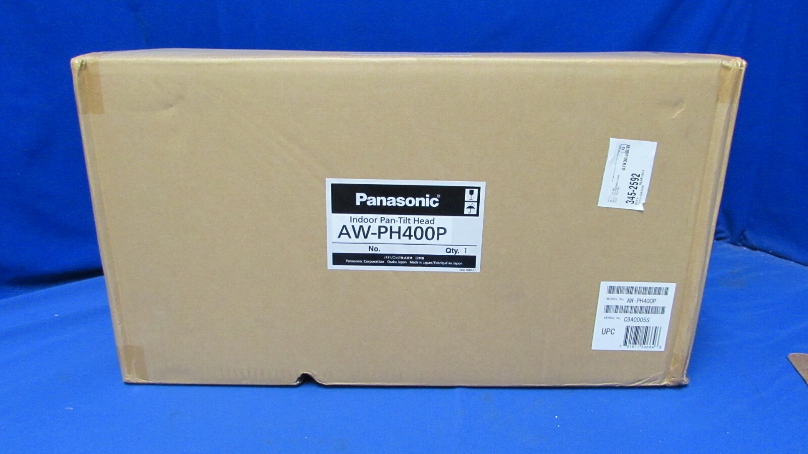 Panasonic AW-PH400 Indoor Pan & Tilt Head 17 lb capacity New