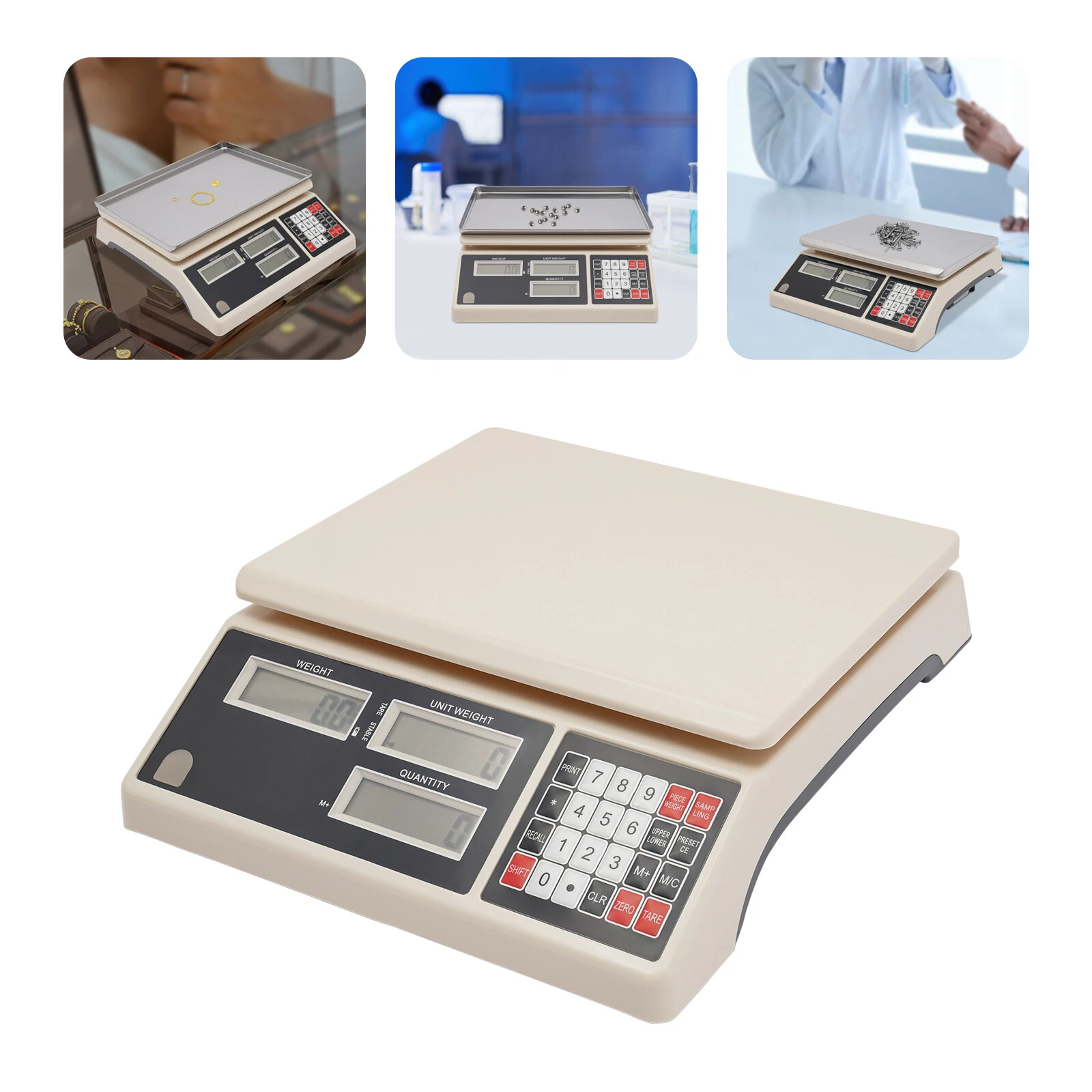 30kg,0.5g Industrial Counting Scale Precision Counting Scale Weighing Scale