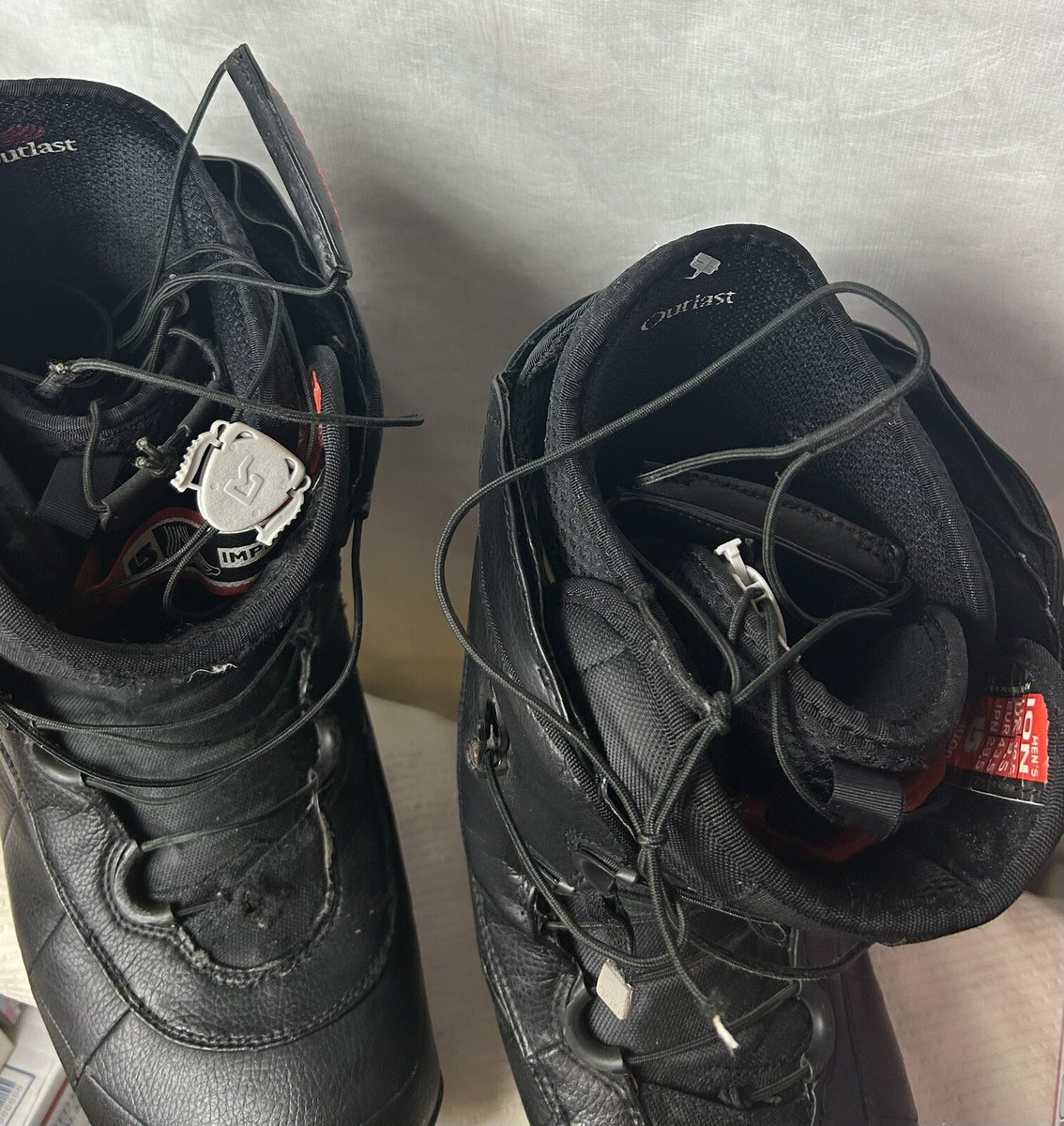 Burton Ion Snowboard Boots Men's 10.5 (EU 43.5) Black - Need Burton Ion Snowboard Boots Men's 10.5 (EU 43.5) Black - Need